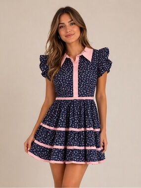 In February Floral Dress